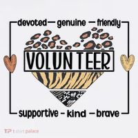 Volunteer Voluntary Worker Volunteering Cool Gift Hoodie thumb 7