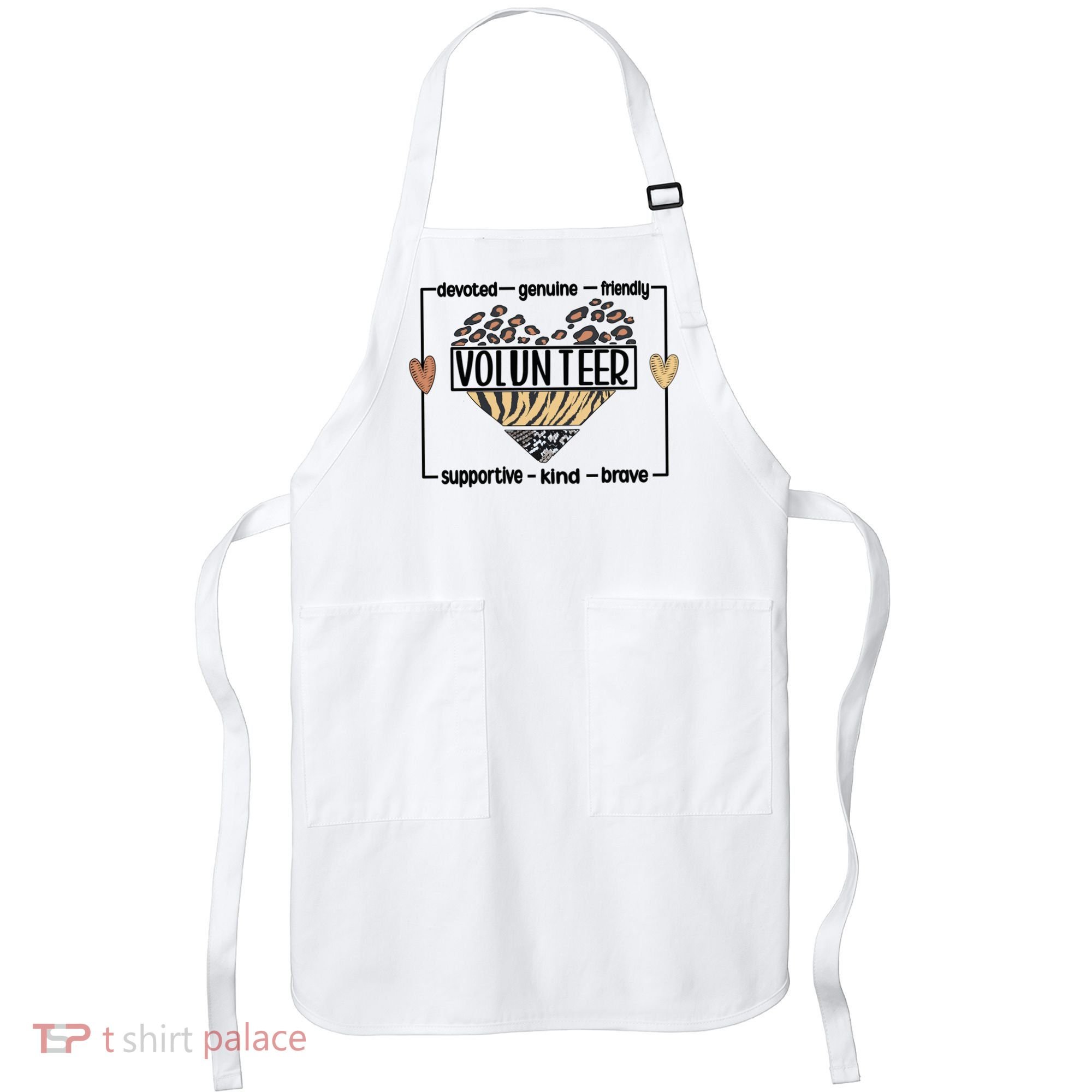 Volunteer Voluntary Worker Volunteering Cool Gift Apron