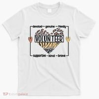 Volunteer Voluntary Worker Volunteering Cool Gift T-Shirt thumb 0