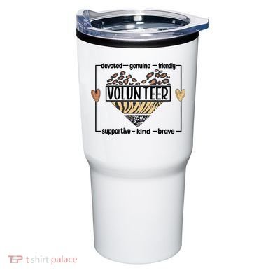 Volunteer Voluntary Worker Volunteering Cool Gift Tumbler