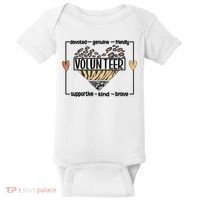 Volunteer Voluntary Worker Volunteering Cool Gift Baby Bodysuit thumb 0