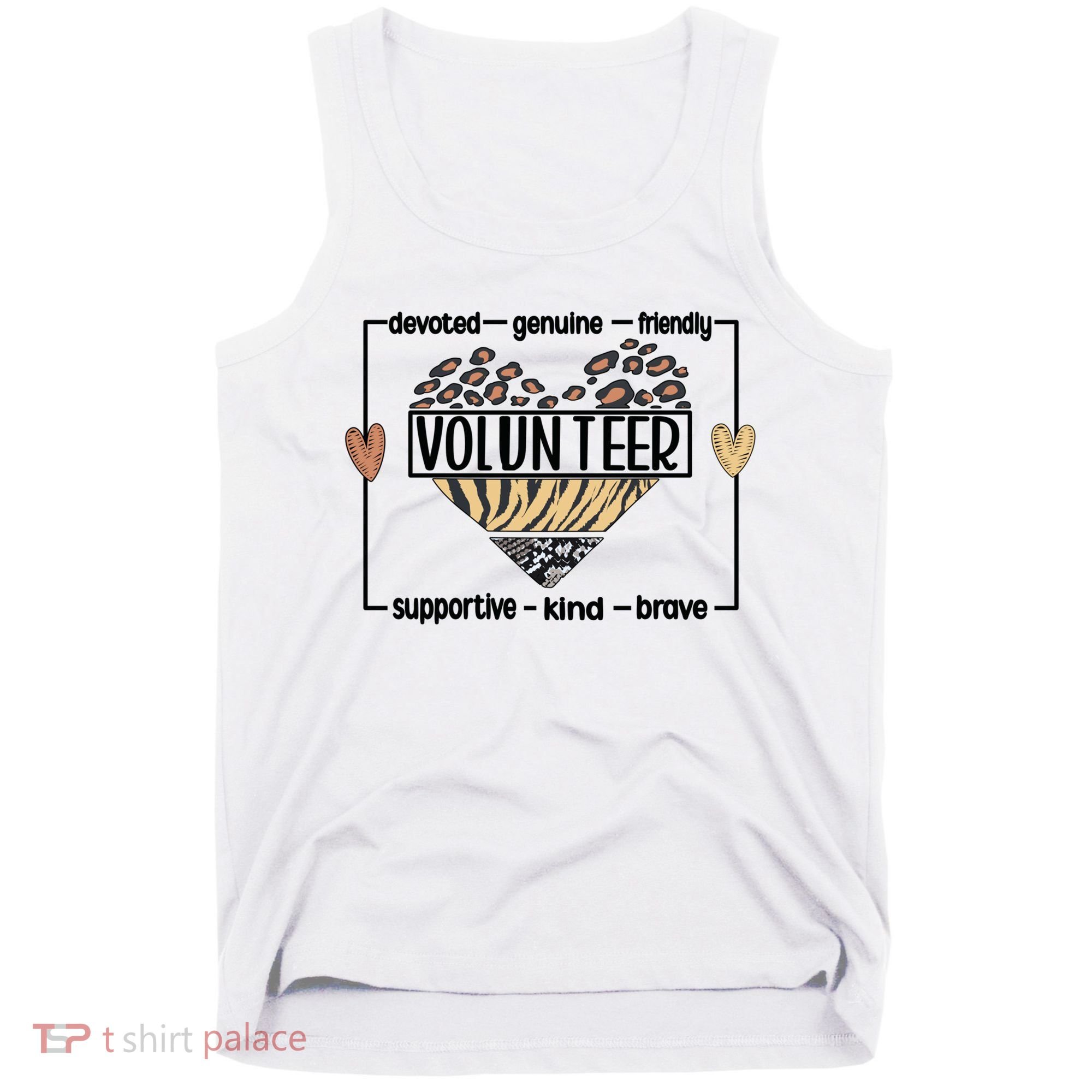 Volunteer Voluntary Worker Volunteering Cool Gift Tank Top