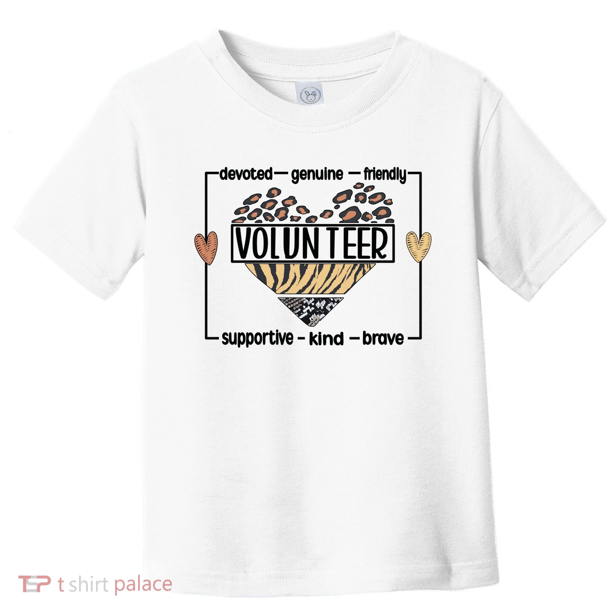 Volunteer Voluntary Worker Volunteering Cool Gift Toddler T-Shirt