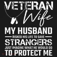 Veteran Wife Army Husband Soldier Saying Cool Military Gift Women's Hoodie thumb 2