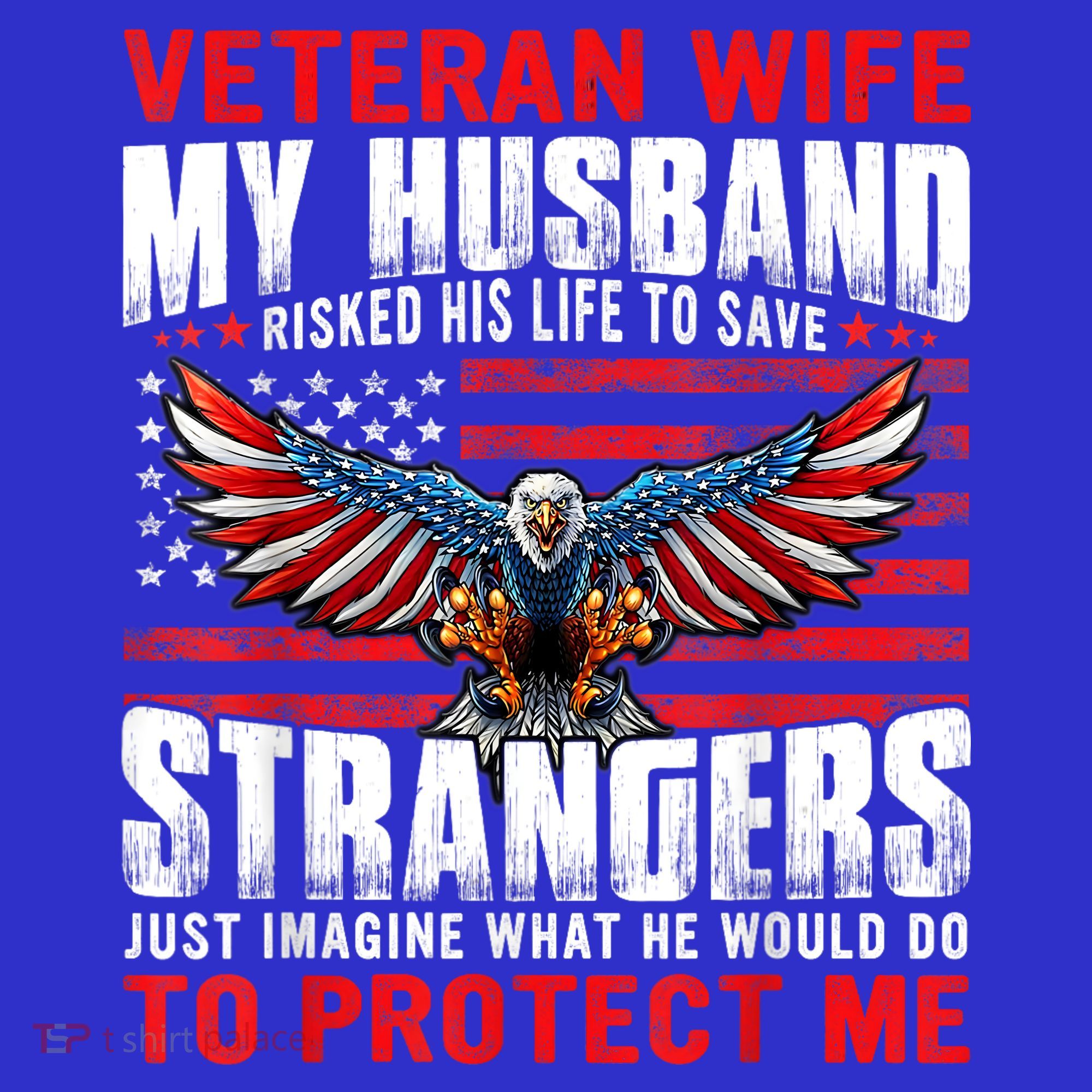 Veteran Wife Army Husband Soldier Saying Cool Military Usa T-Shirt