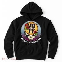 Vote Women Are Smarter Hoodie thumb 0