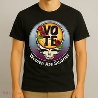 Vote Women Are Smarter T-Shirt thumb 3