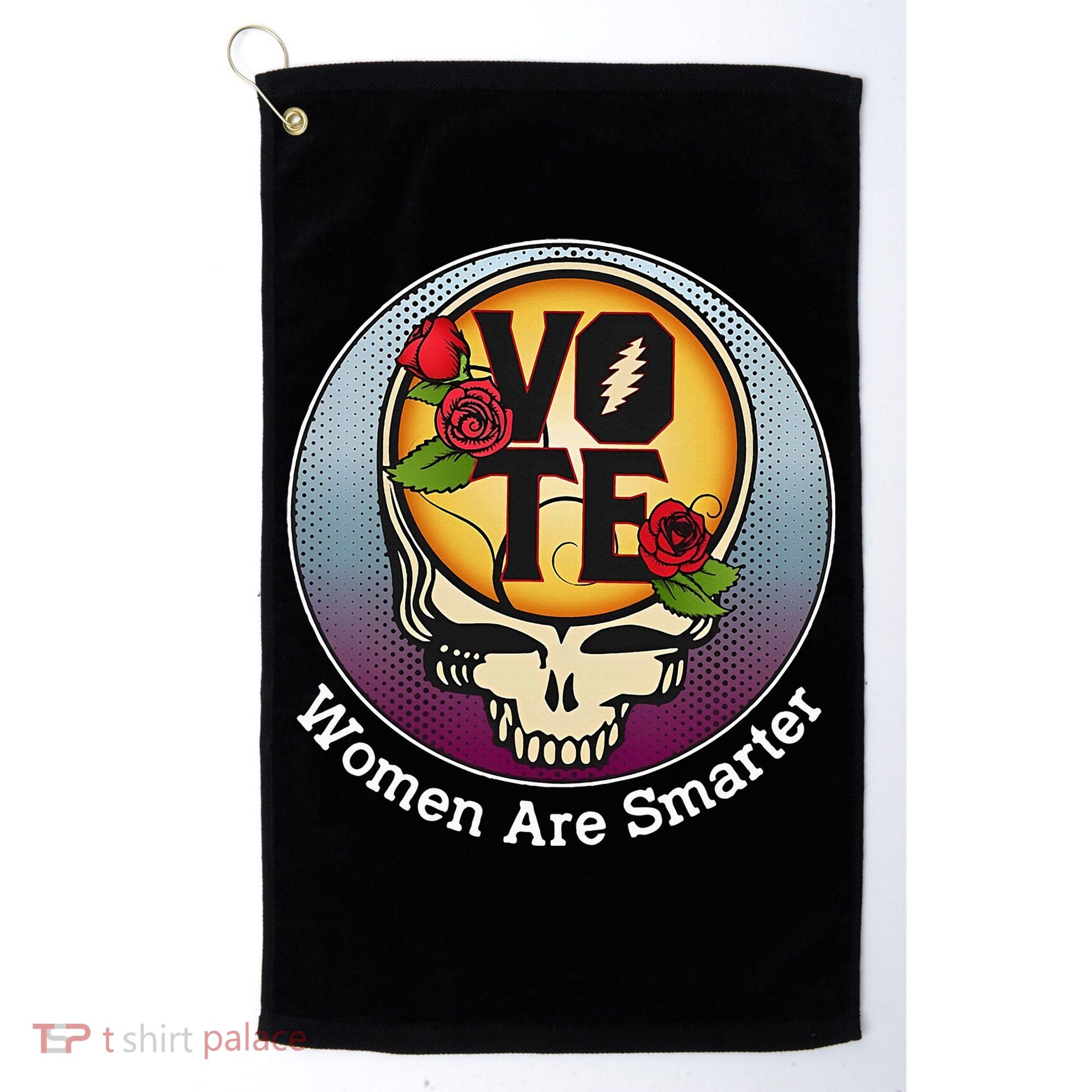 Vote Women Are Smarter Golf Towel