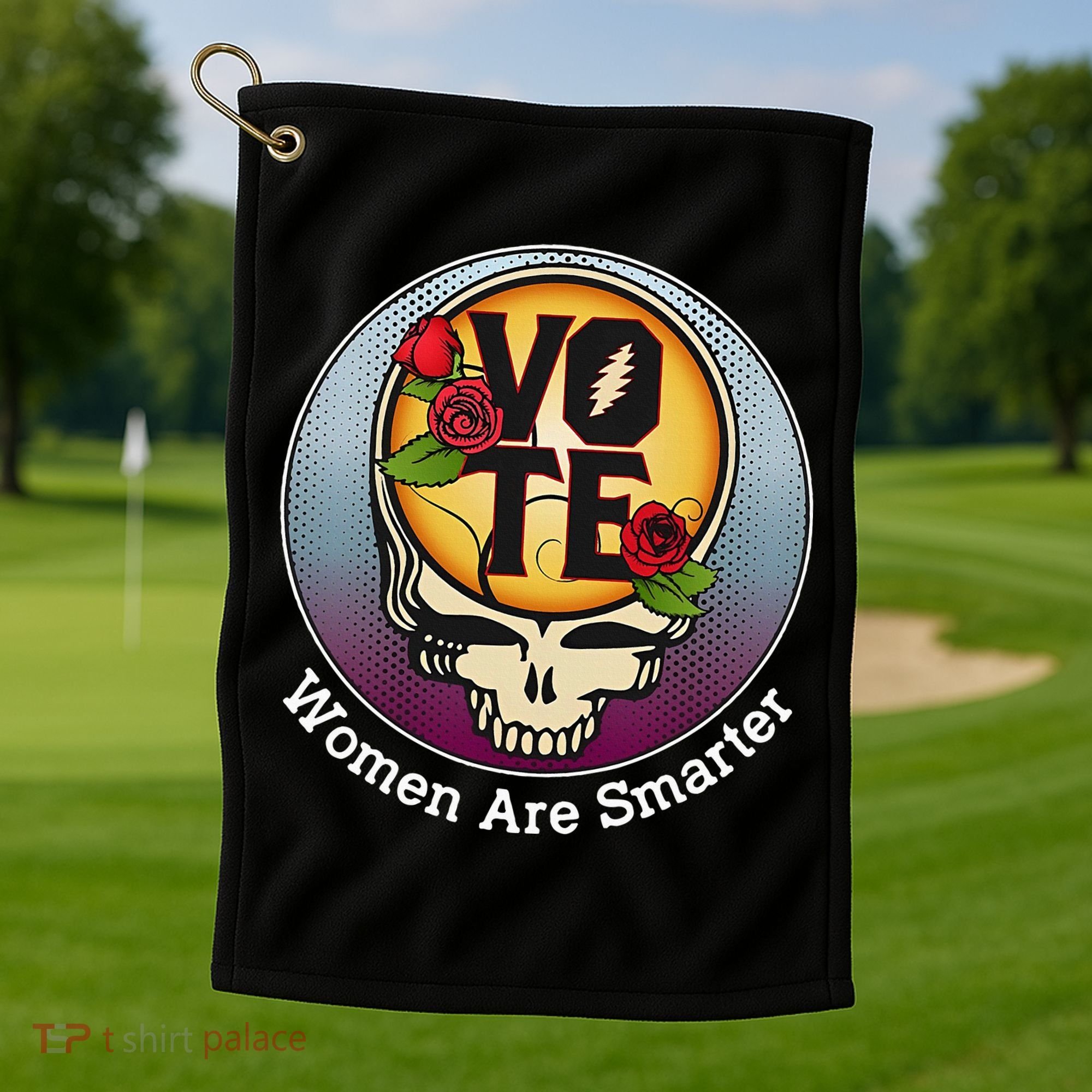 Vote Women Are Smarter Golf Towel