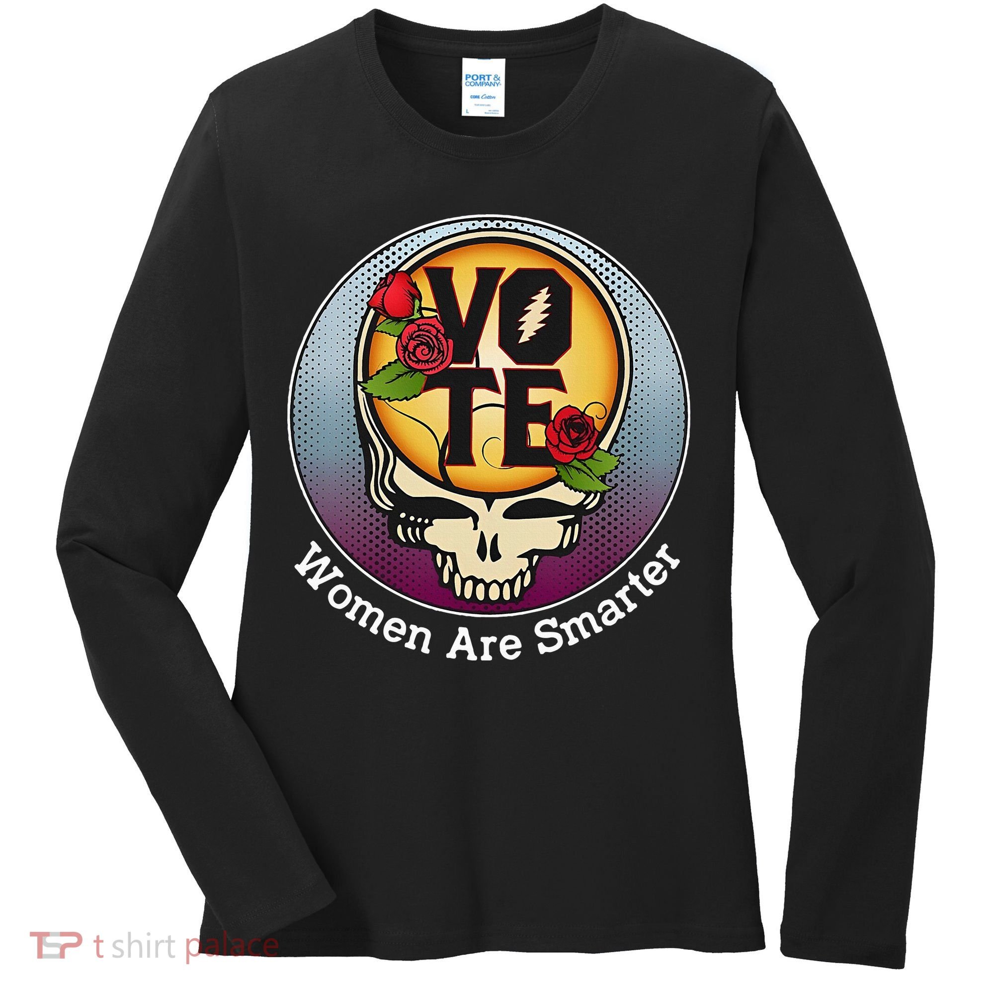 Vote Women Are Smarter Women's Long Sleeve Shirt