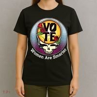 Vote Women Are Smarter T-Shirt thumb 4
