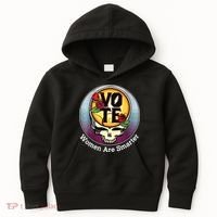 Vote Women Are Smarter Kids Hoodie thumb 0