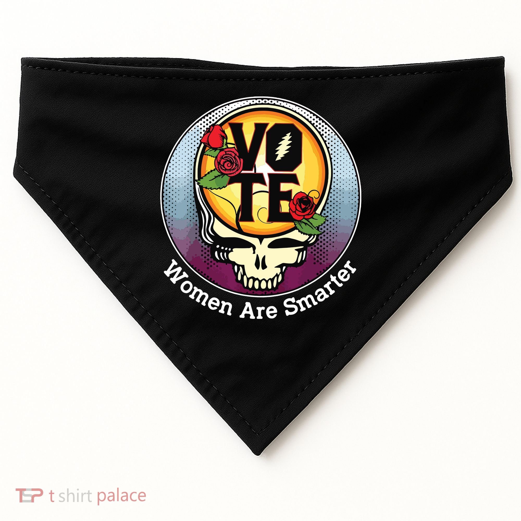 Vote Women Are Smarter USA-Made Doggie Bandana
