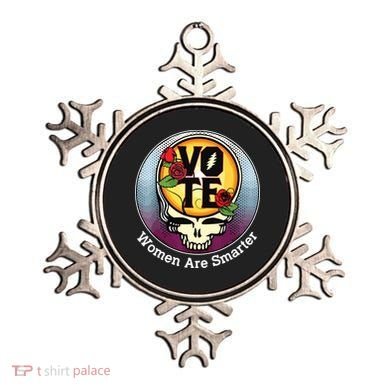 Vote Women Are Smarter Ornament