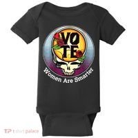 Vote Women Are Smarter Baby Bodysuit thumb 0