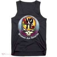 Vote Women Are Smarter Tank Top thumb 0