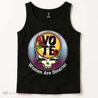 Vote Women Are Smarter Tank Top thumb 2