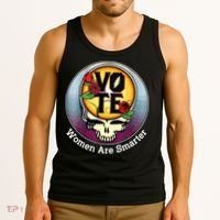 Vote Women Are Smarter Tank Top thumb 3