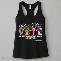 Vote We Are Not Going Back Like Ever Kamala Harris Women's Tank Top thumb 3