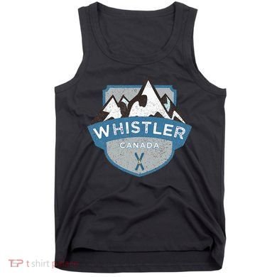 Vintage Whistler Canada Illustration Tank Top