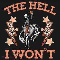 Vintage Western Country Cow Cow The Hell I Won't T-Shirt thumb 7