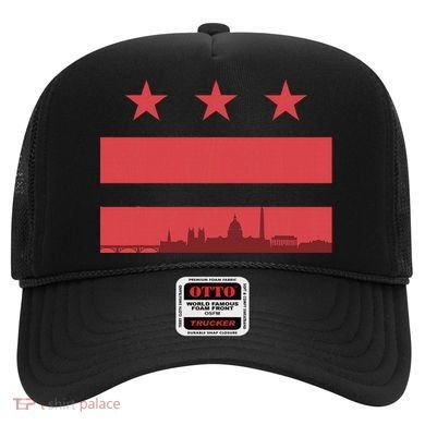 Vintage Washington Dc Retro Flag Hat