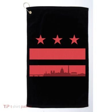 Vintage Washington Dc Retro Flag Golf Towel