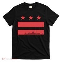 Vintage Washington Dc Retro Flag T-Shirt thumb 0