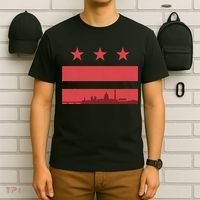 Vintage Washington Dc Retro Flag T-Shirt thumb 6