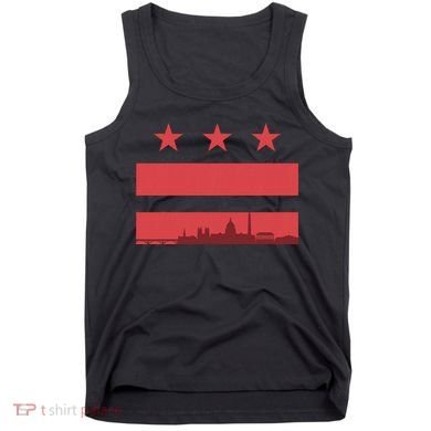 Vintage Washington Dc Retro Flag Tank Top