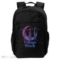 Village Witch Funny Saying Sarcastic Witchcraft Cool Witch Cool Gift Backpack thumb 0