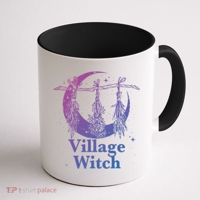 Village Witch Funny Saying Sarcastic Witchcraft Cool Witch Cool Gift Coffee Mug back
