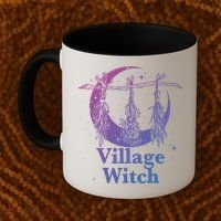 Village Witch Funny Saying Sarcastic Witchcraft Cool Witch Cool Gift Coffee Mug thumb 2