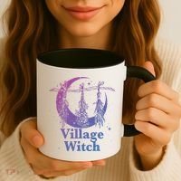 Village Witch Funny Saying Sarcastic Witchcraft Cool Witch Cool Gift Coffee Mug thumb 3