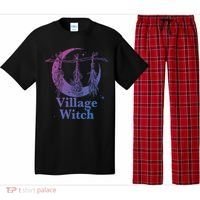Village Witch Funny Saying Sarcastic Witchcraft Cool Witch Cool Gift Pajama Set thumb 0