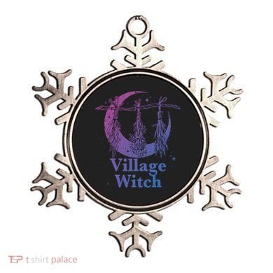Village Witch Funny Saying Sarcastic Witchcraft Cool Witch Cool Gift Ornament