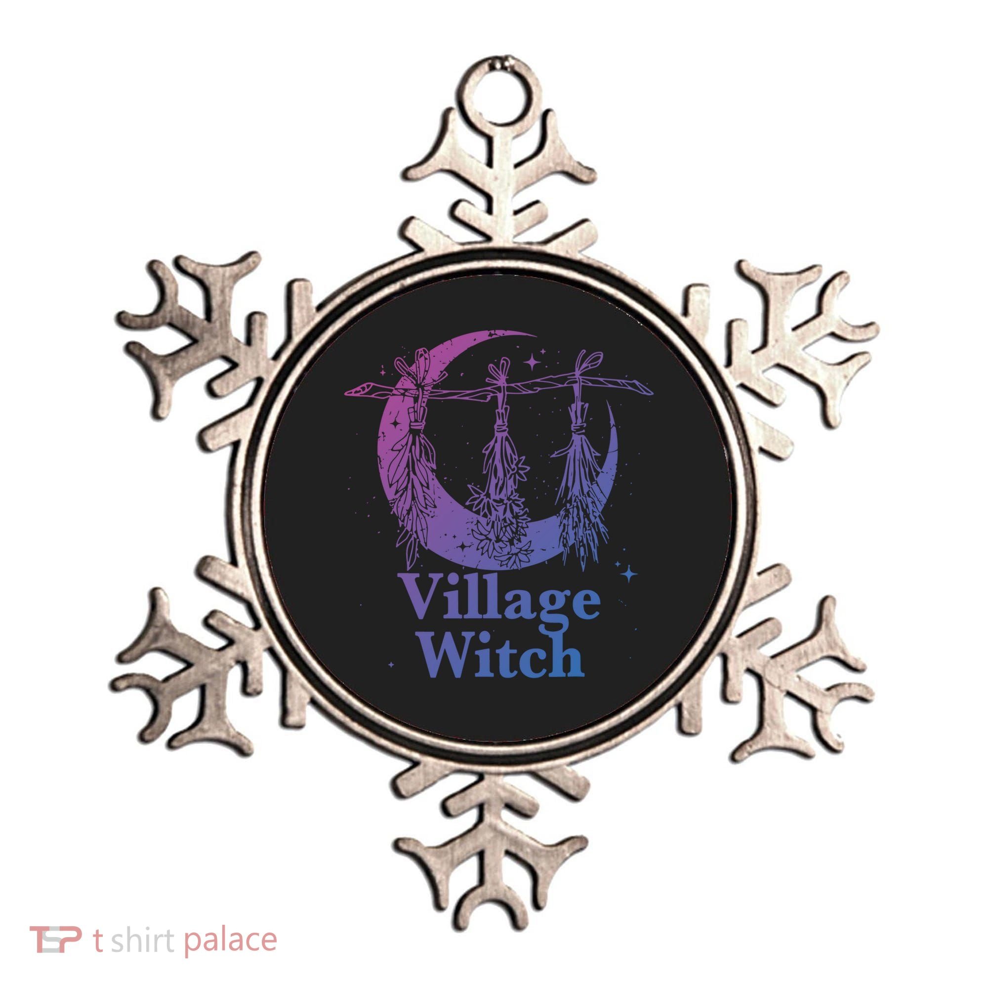 Village Witch Funny Saying Sarcastic Witchcraft Cool Witch Cool Gift Ornament
