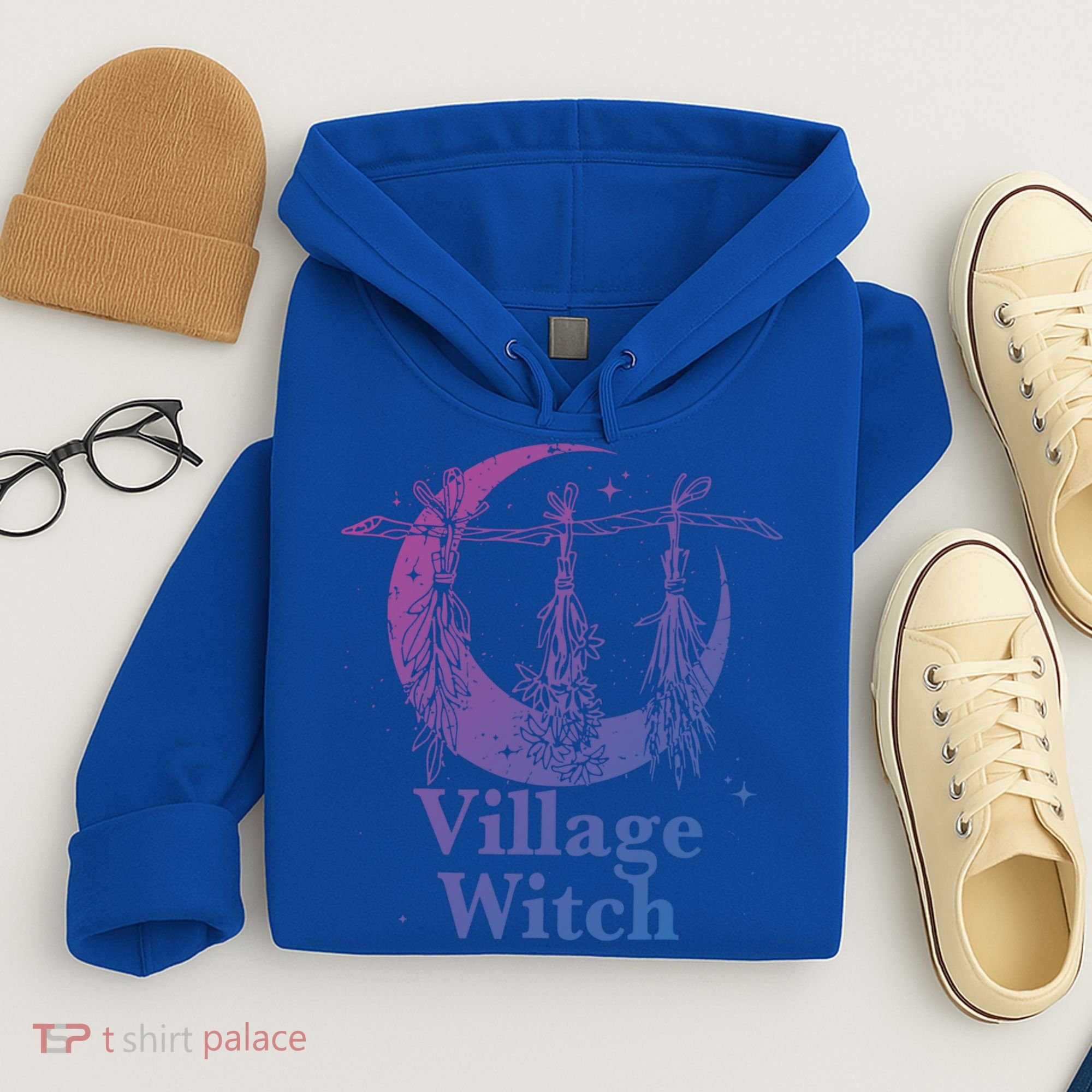 Village Witch Funny Saying Sarcastic Witchcraft Cool Witch Cool Gift Hoodie