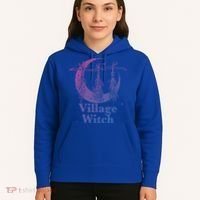 Village Witch Funny Saying Sarcastic Witchcraft Cool Witch Cool Gift Hoodie thumb 5