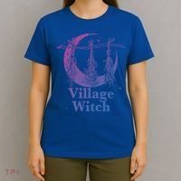 Village Witch Funny Saying Sarcastic Witchcraft Cool Witch Cool Gift T-Shirt thumb 4