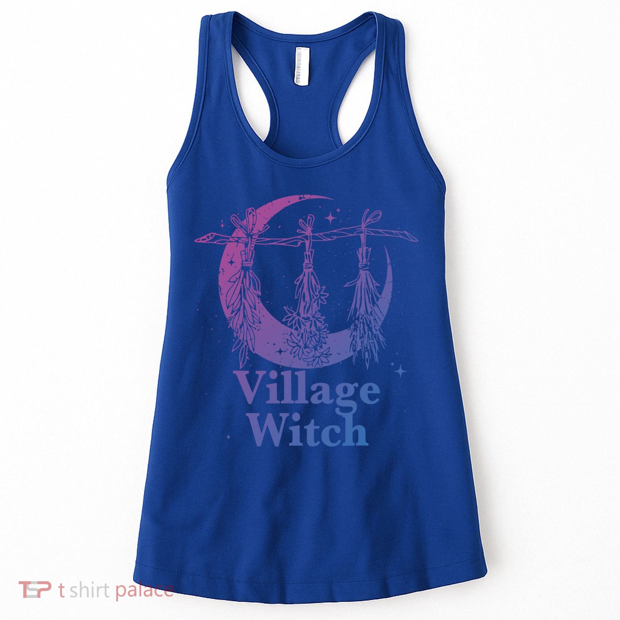 Village Witch Funny Saying Sarcastic Witchcraft Cool Witch Cool Gift Women's Tank Top