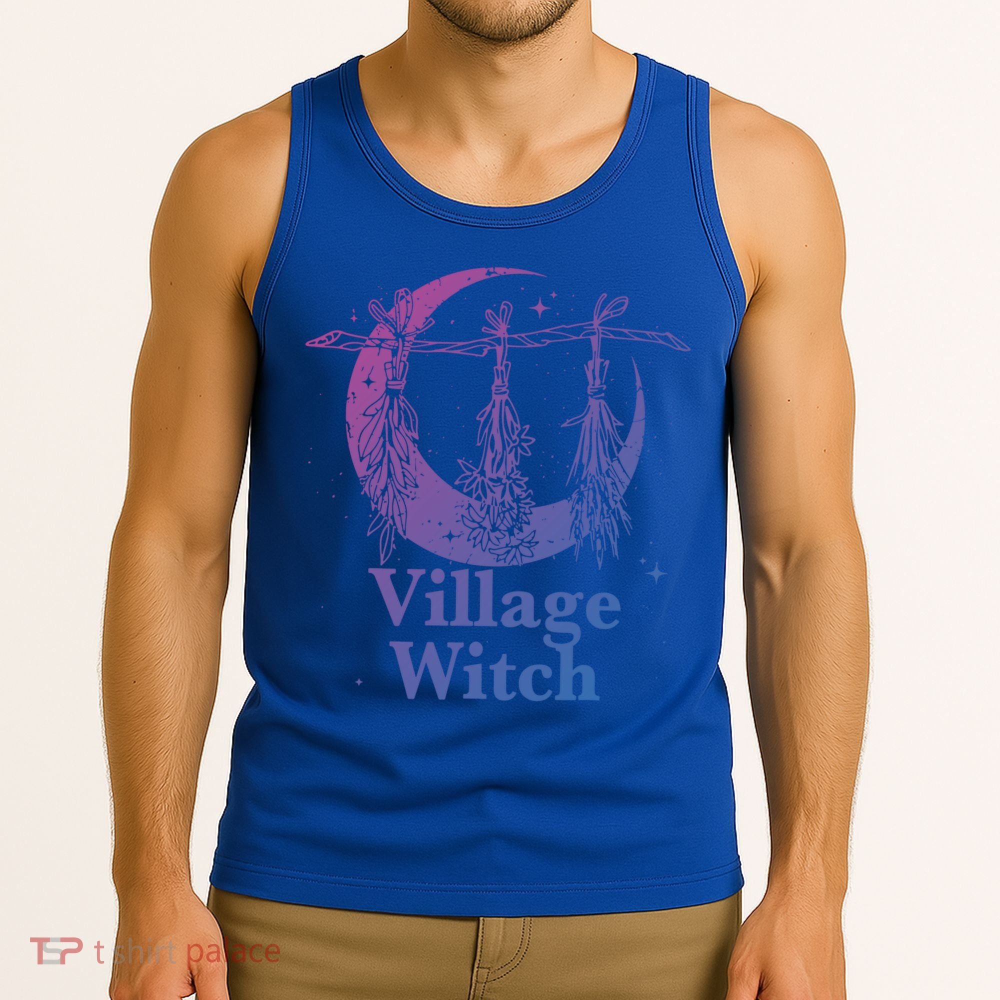Village Witch Funny Saying Sarcastic Witchcraft Cool Witch Cool Gift Tank Top