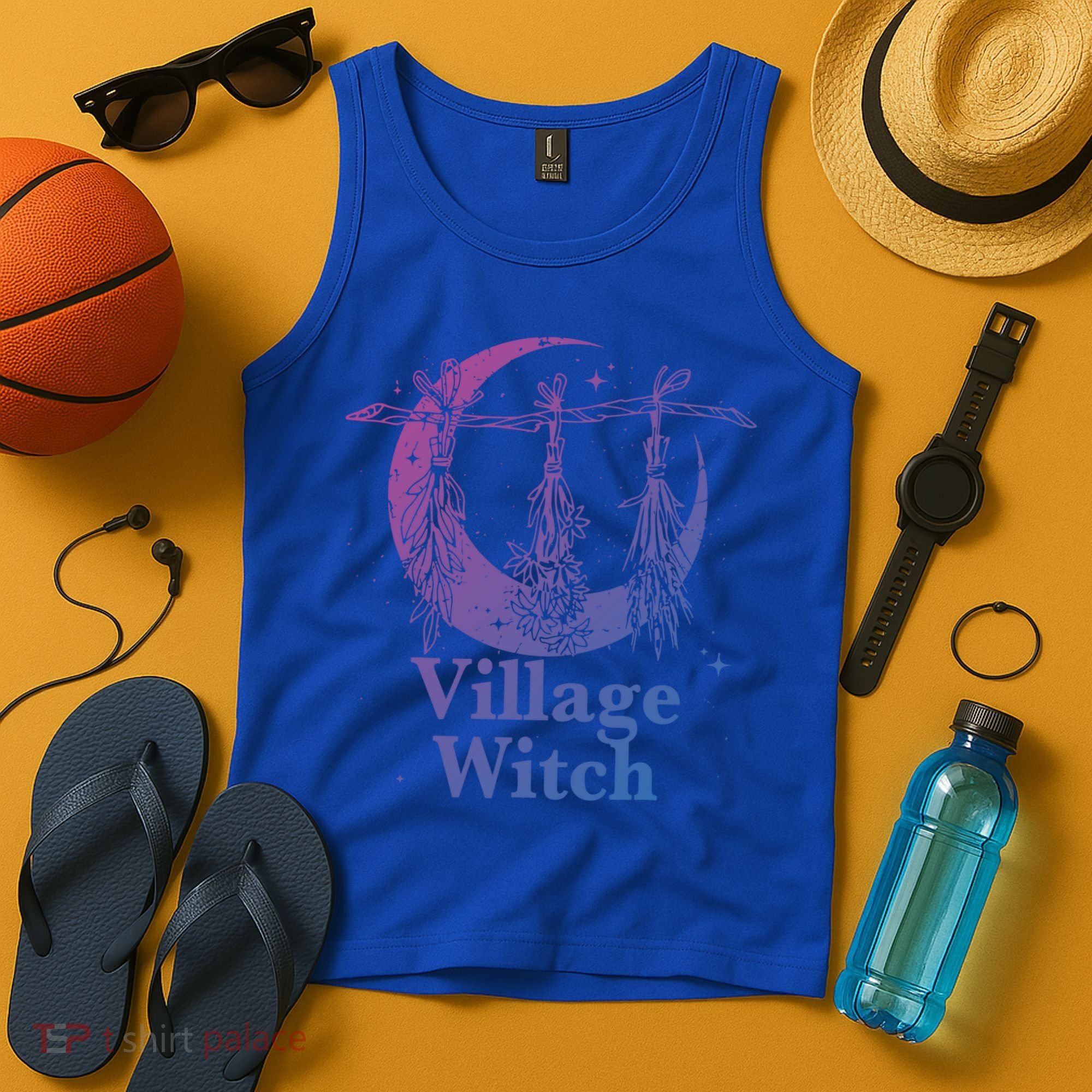 Village Witch Funny Saying Sarcastic Witchcraft Cool Witch Cool Gift Tank Top