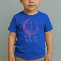 Village Witch Funny Saying Sarcastic Witchcraft Cool Witch Cool Gift Toddler T-Shirt thumb 2