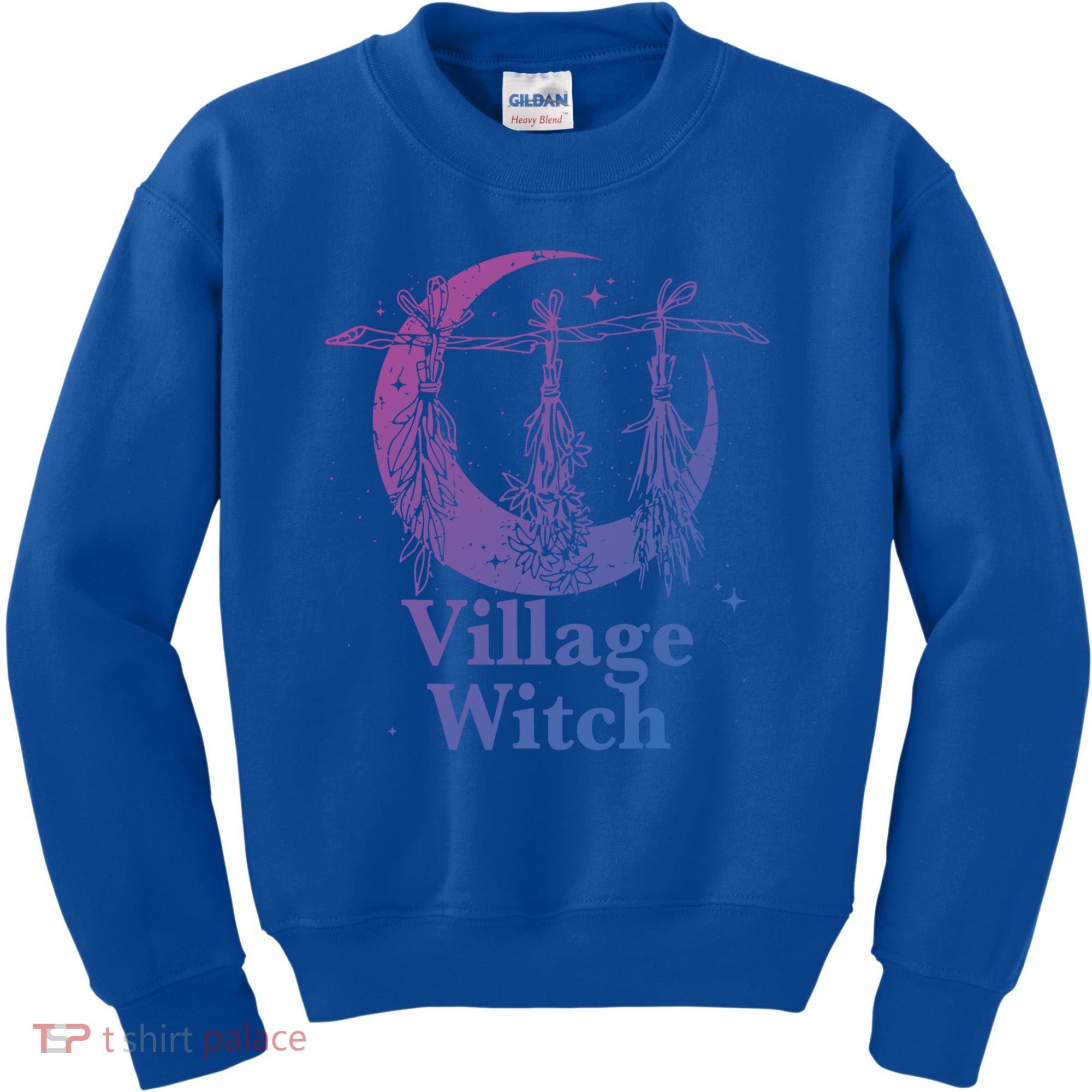 Village Witch Funny Saying Sarcastic Witchcraft Cool Witch Cool Gift Kids Sweatshirt