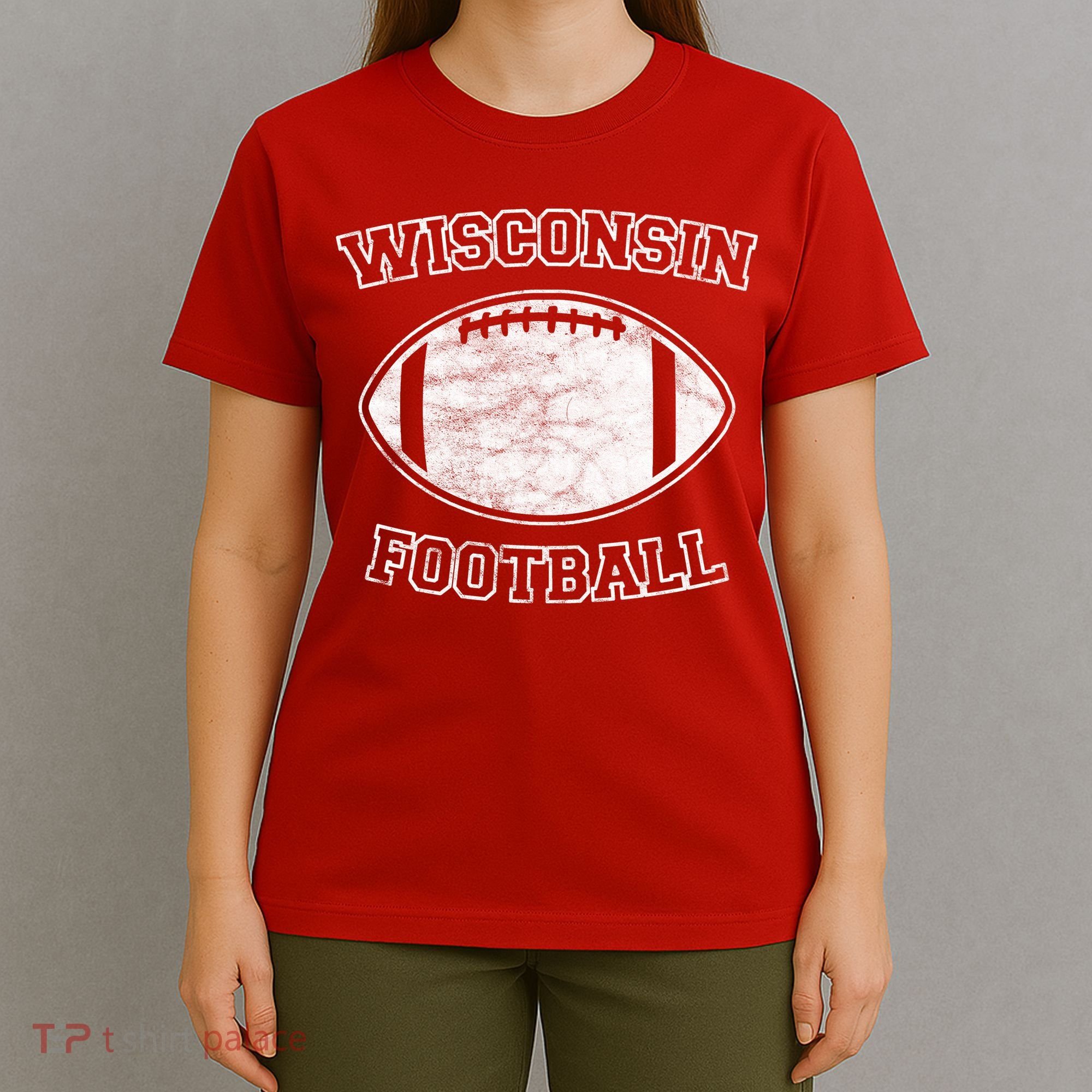 Vintage Wisconsin Football T-Shirt