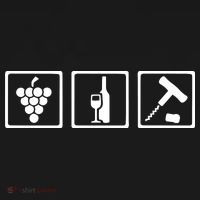 Vintner Wine Grapes Corkscrewv Backpack thumb 2