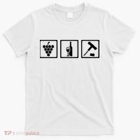 Vintner Wine Grapes Corkscrewv T-Shirt thumb 0