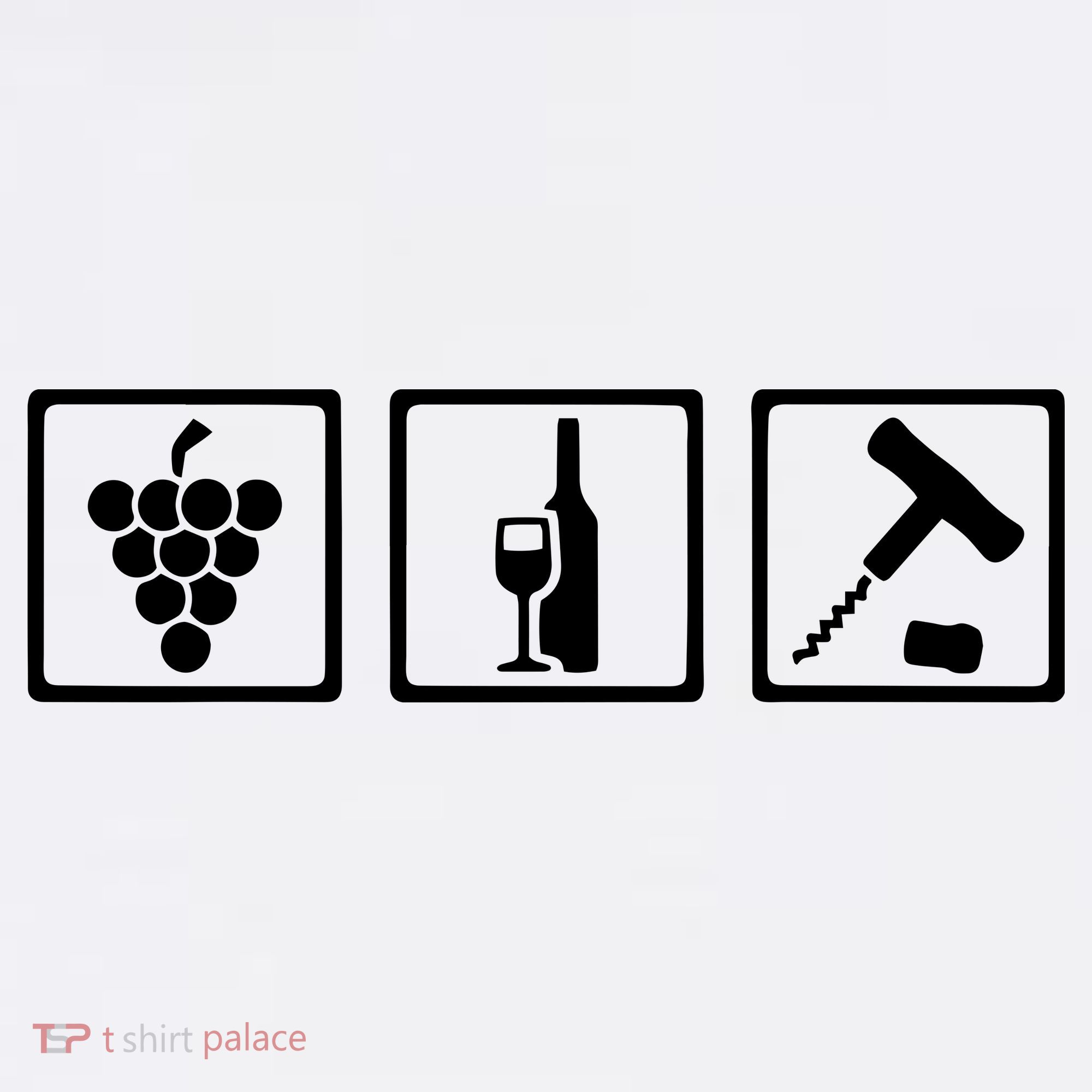 Vintner Wine Grapes Corkscrewv Button