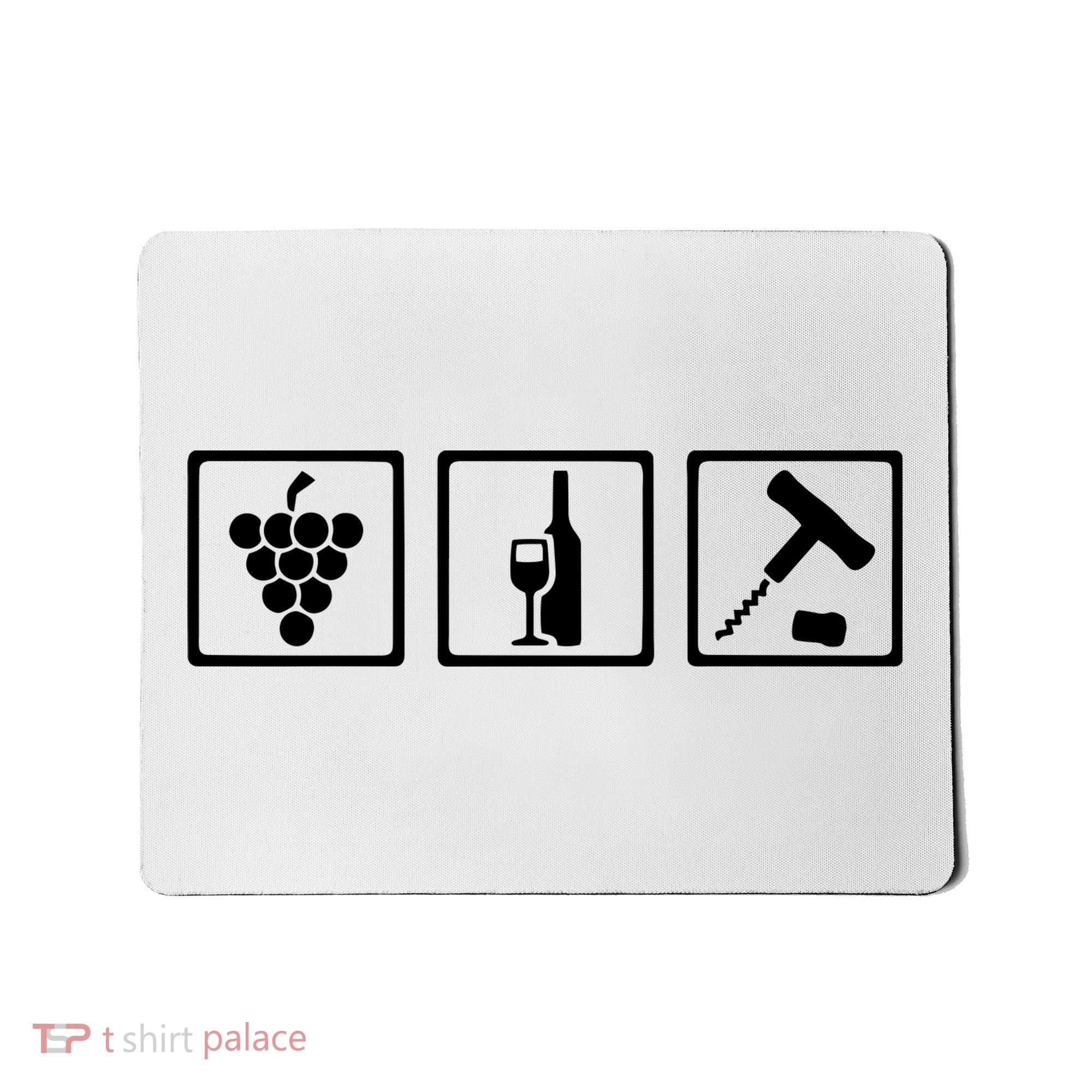 Vintner Wine Grapes Corkscrewv Mousepad
